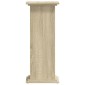 vidaXL Βάσεις Φυτών Sonoma Δρυς 33x33x80εκ. Επεξεργασμένο Ξύλο