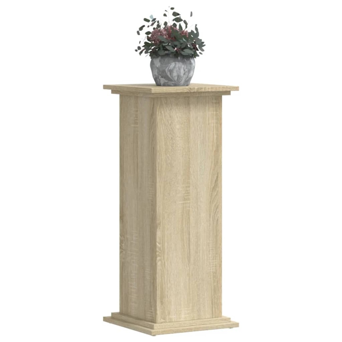 vidaXL Βάσεις Φυτών Sonoma Δρυς 33x33x80εκ. Επεξεργασμένο Ξύλο