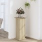 vidaXL Βάσεις Φυτών Sonoma Δρυς 33x33x80εκ. Επεξεργασμένο Ξύλο