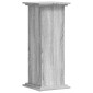 vidaXL Βάσεις Φυτών Γκρι Sonoma 33x33x80 εκ. Επεξεργασμένο Ξύλο