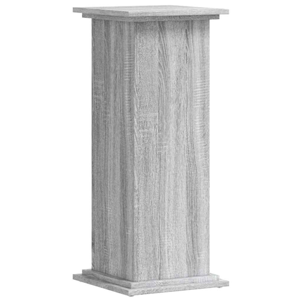 vidaXL Βάσεις Φυτών Γκρι Sonoma 33x33x80 εκ. Επεξεργασμένο Ξύλο