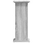vidaXL Βάσεις Φυτών Γκρι Sonoma 33x33x80 εκ. Επεξεργασμένο Ξύλο