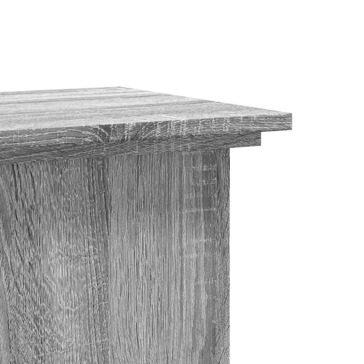 vidaXL Βάσεις Φυτών Γκρι Sonoma 33x33x80 εκ. Επεξεργασμένο Ξύλο