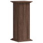 vidaXL Βάσεις Φυτών Καφέ Δρυς 33x33x80 εκ. Επεξεργασμένο Ξύλο