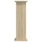 vidaXL Βάσεις Φυτών Sonoma Δρυς 33x33x100εκ. Επεξεργασμένο Ξύλο