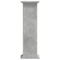 vidaXL Βάσεις Φυτών Γκρι Σκυρ. 33x33x100 εκ. Επεξεργασμένο Ξύλο