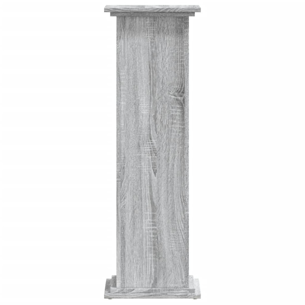 vidaXL Βάσεις Φυτών Γκρι Sonoma 33x33x100εκ. Επεξεργασμένο Ξύλο