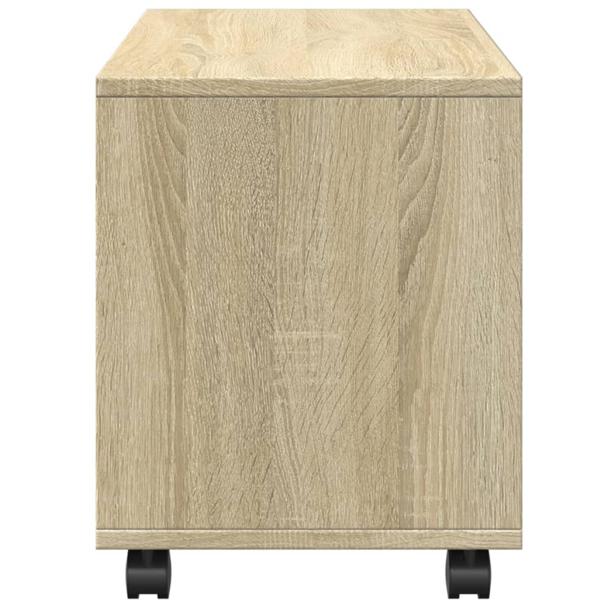 vidaXL Ντουλάπι Τροχήλατο Sonoma Δρυς 72x33x42,5 εκ. Επεξ. Ξύλο