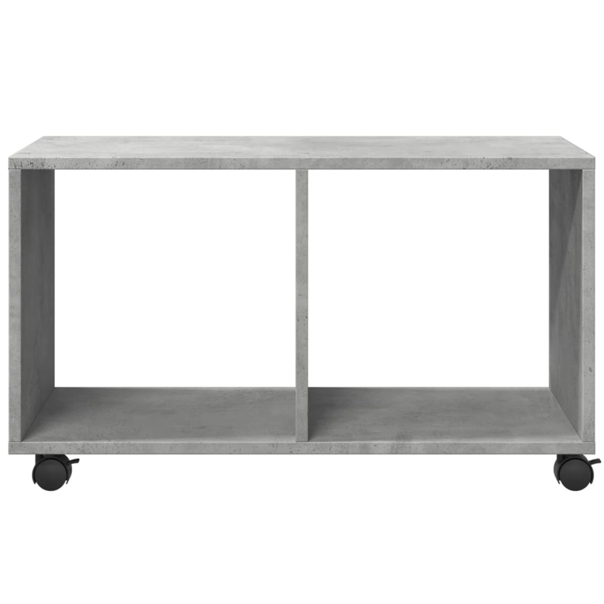vidaXL Ντουλάπι Τροχήλατο Γκρι Σκυρ. 72x33x42,5 εκ. από Επεξ. Ξύλο