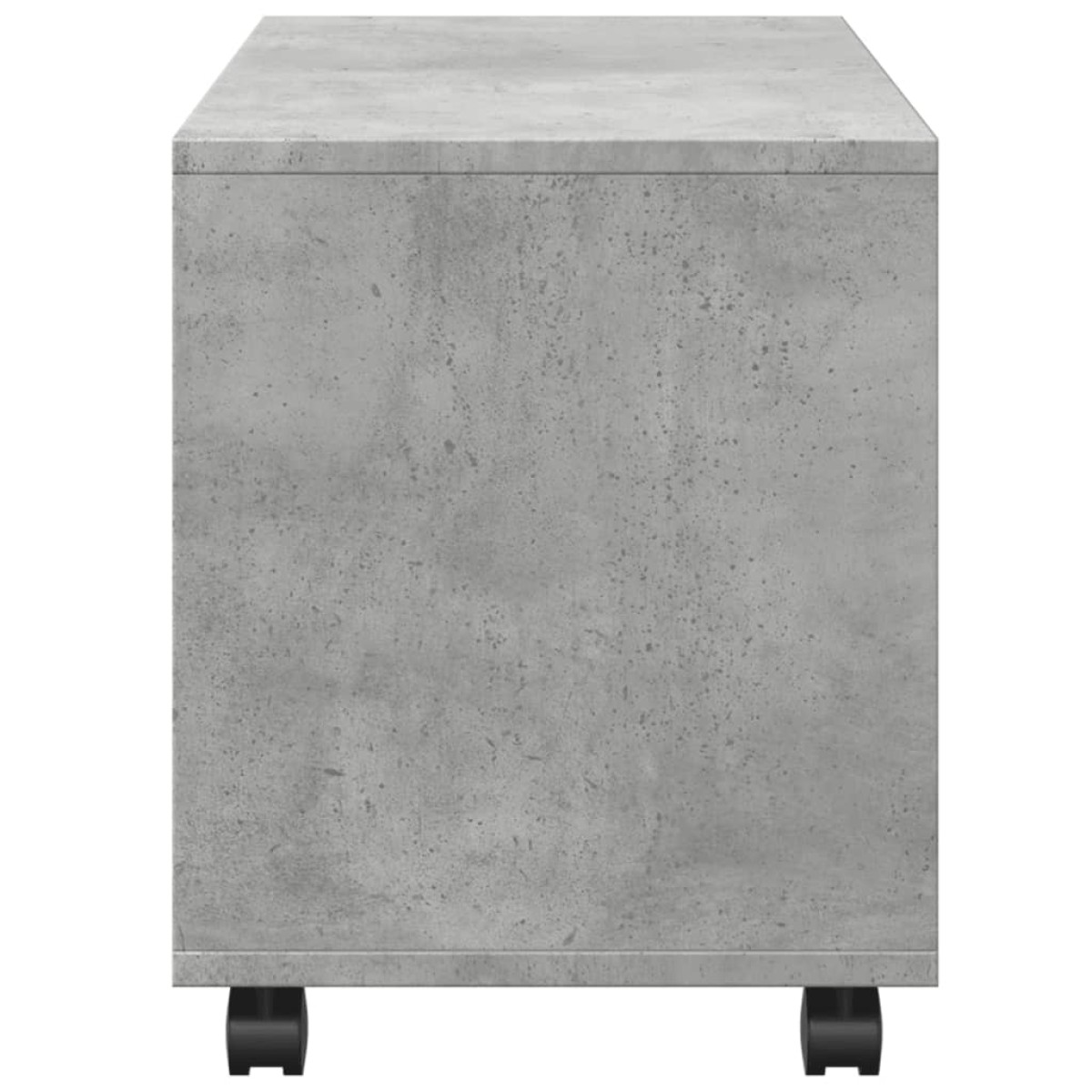 vidaXL Ντουλάπι Τροχήλατο Γκρι Σκυρ. 72x33x42,5 εκ. από Επεξ. Ξύλο