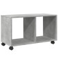 vidaXL Ντουλάπι Τροχήλατο Γκρι Σκυρ. 72x33x42,5 εκ. από Επεξ. Ξύλο
