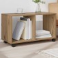 vidaXL Ντουλάπι Τροχήλατο Αρτισιανή Δρυς 72x33x42,5 εκ. Επεξ. Ξύλο
