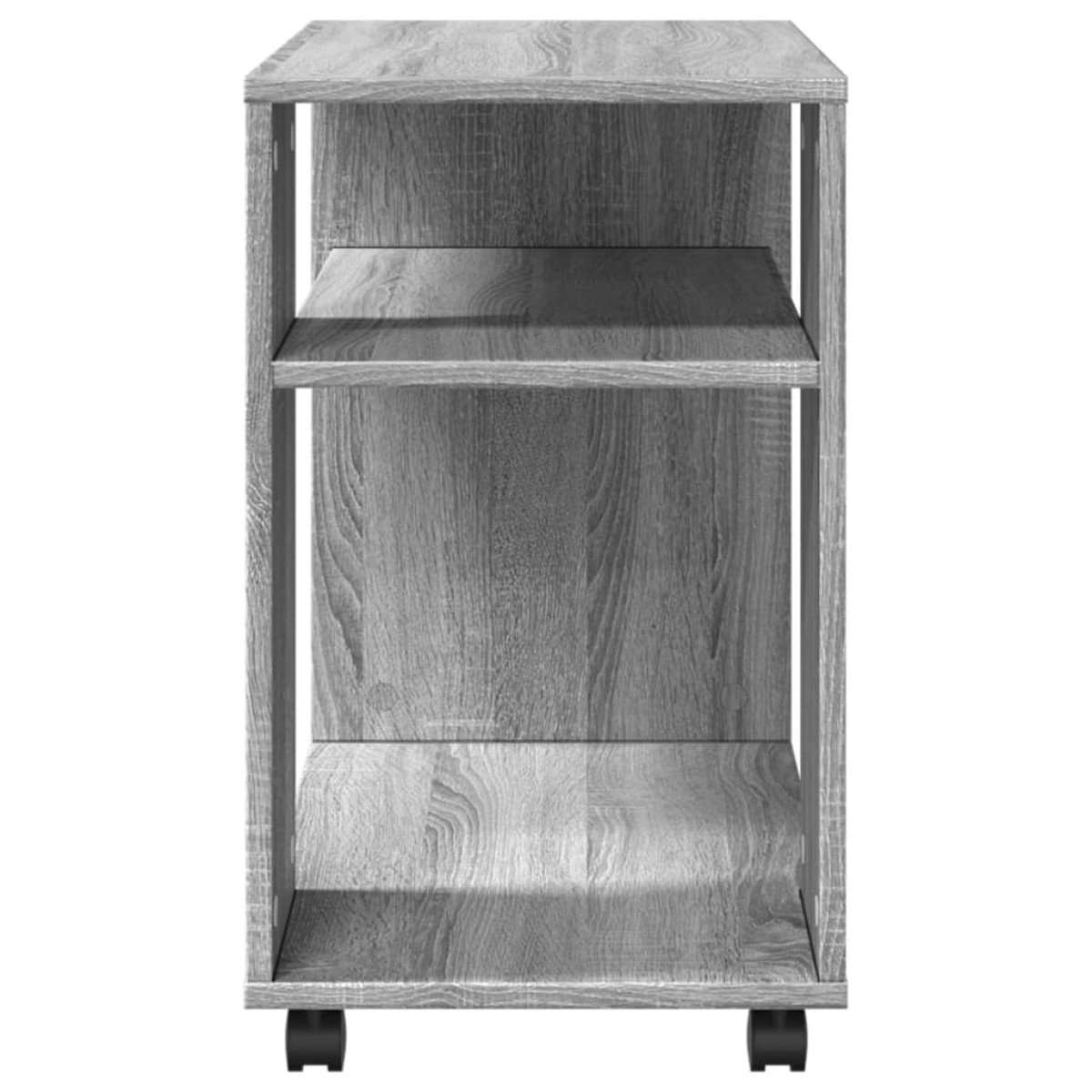 vidaXL Βοηθητικό Τραπέζι με Ρόδες Γκρι Sonoma 70x35x60 εκ Επεξ. Ξύλο