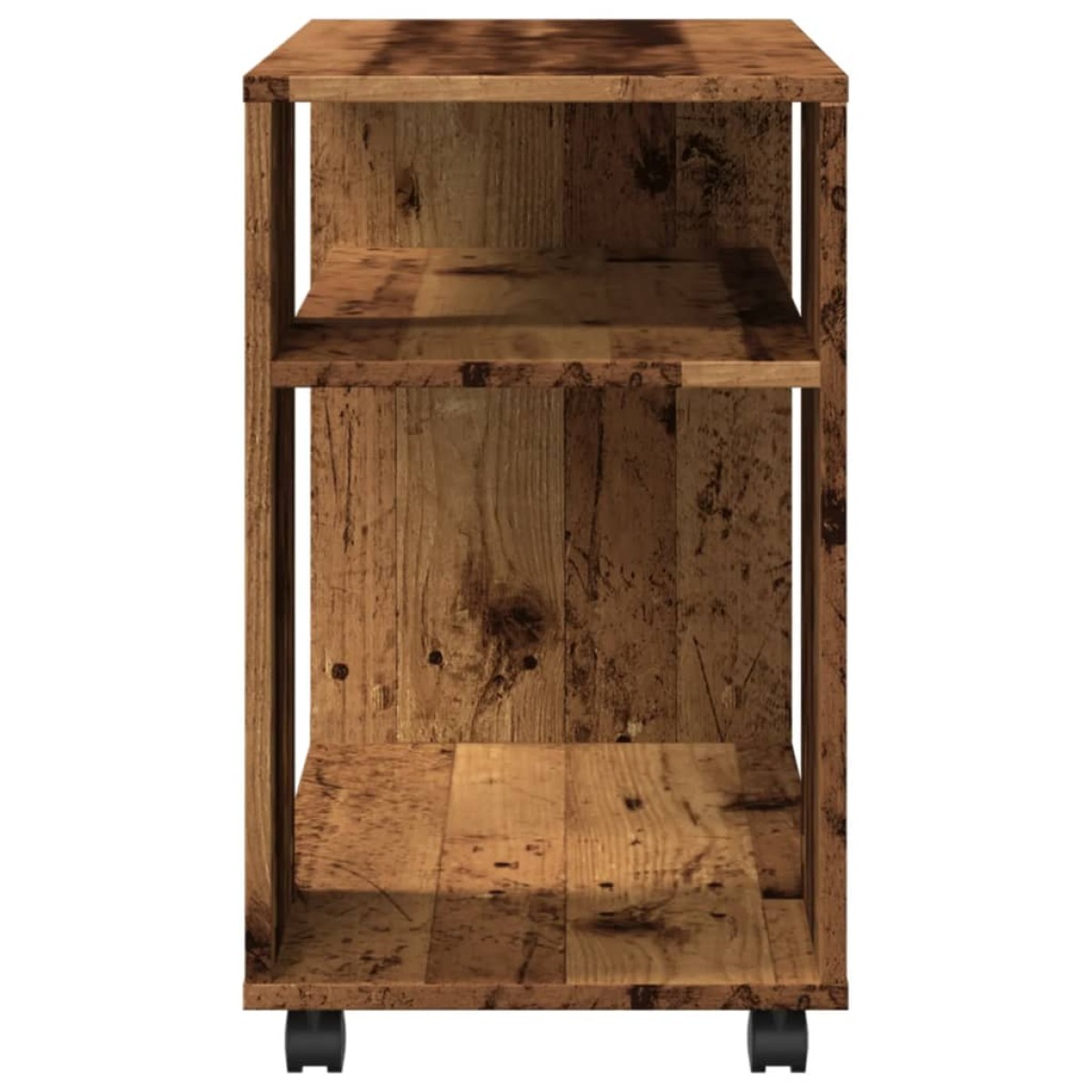 vidaXL Βοηθητικό Τραπέζι με Ρόδες 70x35x60 εκ. Επεξεργ. Ξύλο
