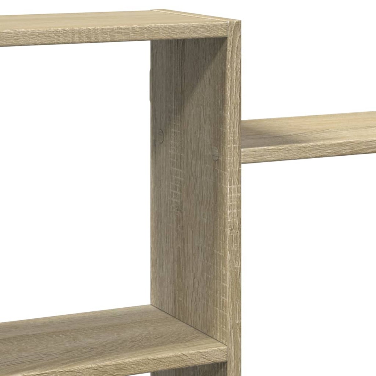 vidaXL Ραφιέρα Τοίχου Sonoma Δρυς 159x18x65 εκ. από Επεξεργ. Ξύλο