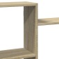 vidaXL Ραφιέρα Τοίχου Sonoma Δρυς 159x18x65 εκ. από Επεξεργ. Ξύλο