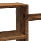 vidaXL Ραφιέρα Τοίχου Όψη Παλαιού Ξύλου 129x18x42 εκ. από Επεξ. Ξύλο