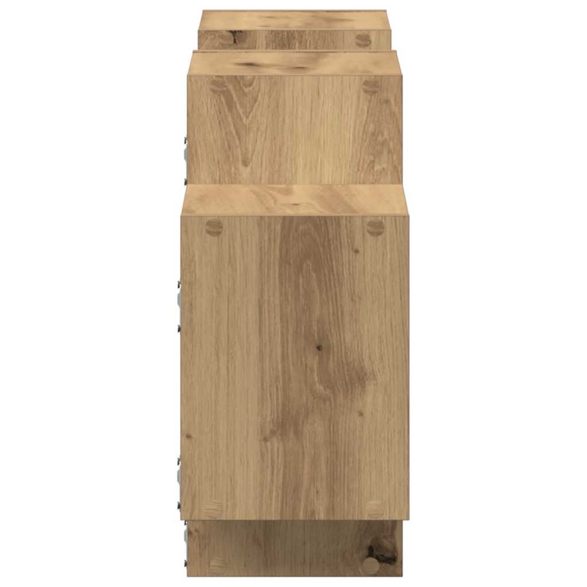 vidaXL Ράφι Τοίχου Αρτισιανή Δρυς 129x18x42 εκ. από Επεξεργασμένο Ξύλο