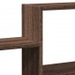 vidaXL Ραφιέρα Τοίχου Καφέ Δρυς 96x18x60 εκ. Επεξεργασμένο Ξύλο