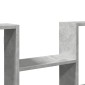 vidaXL Ραφιέρα Τοίχου Γκρι Σκυροδέματος 99x15x60 εκ. από Επεξ. Ξύλο