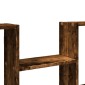 vidaXL Ραφιέρα Τοίχου Καπνιστή Δρυς 99x15x60 εκ. Επεξεργασμένο Ξύλο