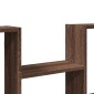 vidaXL Ραφιέρα Τοίχου Καφέ Δρυς 99x15x60 εκ. Επεξεργασμένο Ξύλο