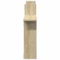vidaXL Ραφιέρες Τοίχου 2 τεμ. Sonoma Δρυς 50x12x50 εκ. από Επεξ. Ξύλο