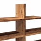 vidaXL Ραφιέρα Τοίχου Όψη Παλαιού Ξύλου 124,5x18x60,5 εκ. Επεξ. Ξύλο