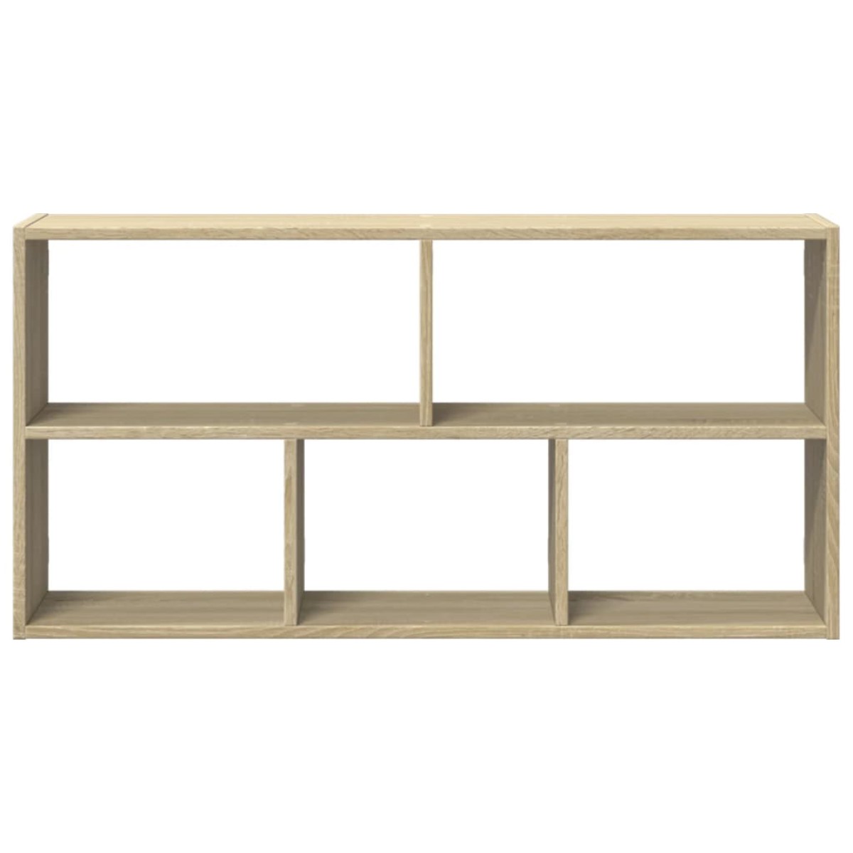 vidaXL Ράφι Τοίχου Sonoma Δρυς 100x25x50 εκ. Επεξεργασμένο Ξύλο