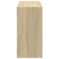 vidaXL Ράφι Τοίχου Sonoma Δρυς 100x25x50 εκ. Επεξεργασμένο Ξύλο