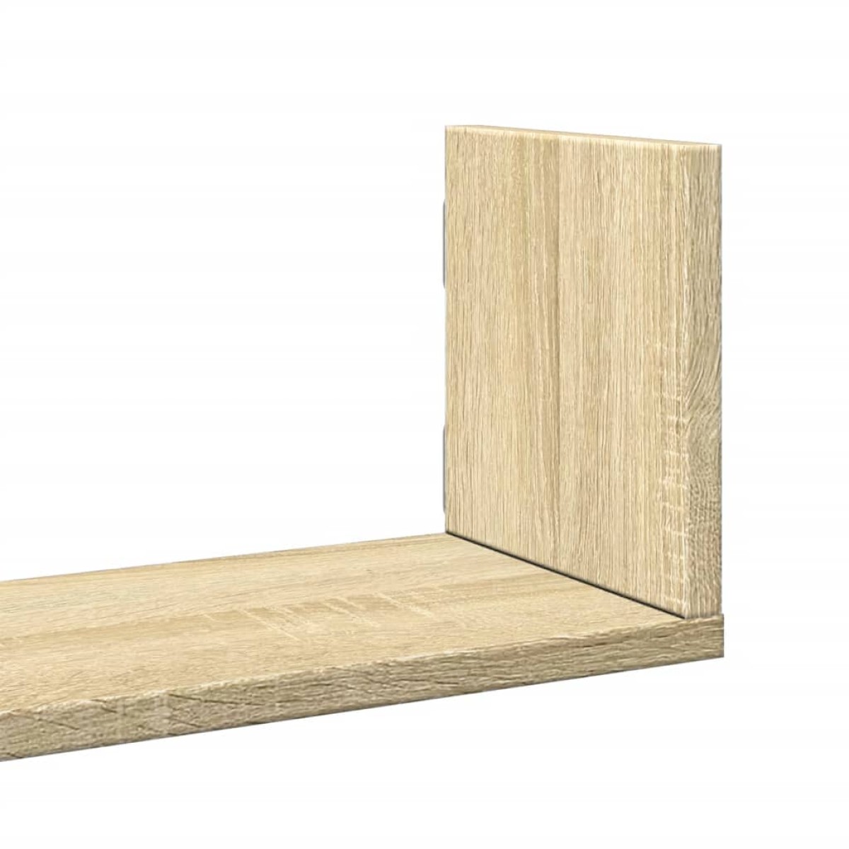 vidaXL Ραφιέρες Τοίχου 3 τεμ. Sonoma Δρυς 80x18x18 εκ. από Επεξ. Ξύλο