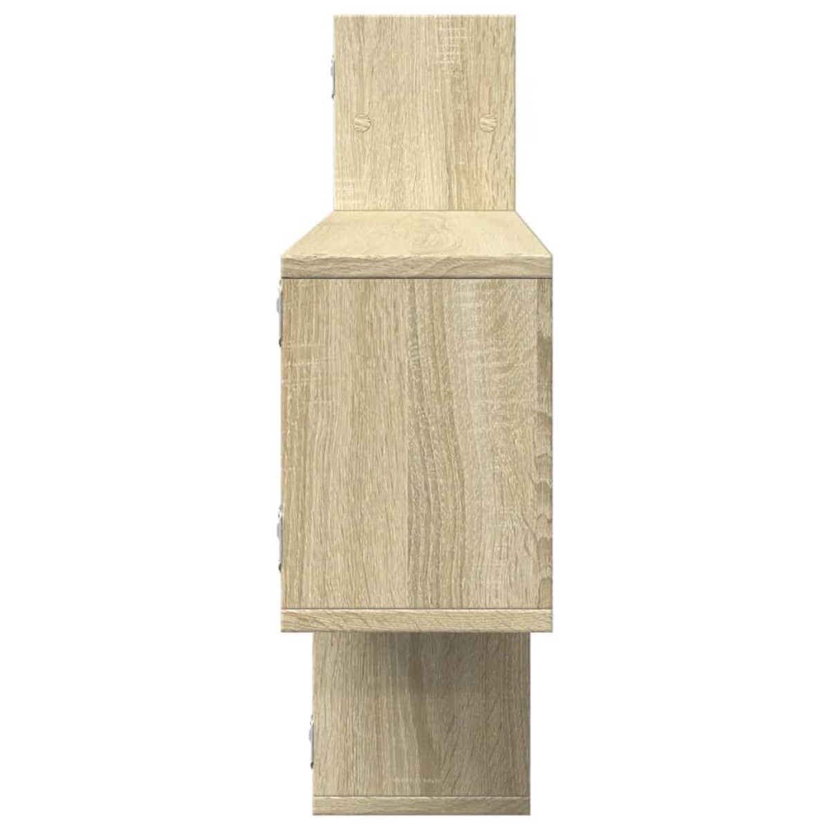 vidaXL Ράφι Τοίχου Sonoma Δρυς 167,5x18x68 εκ. από Επεξ. Ξύλο