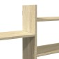 vidaXL Ράφι Τοίχου Sonoma Δρυς 167,5x18x68 εκ. από Επεξ. Ξύλο