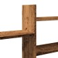vidaXL Ραφιέρα Τοίχου Όψη Παλαιού Ξύλου 167,5x18x68 εκ. Επεξ. Ξύλο
