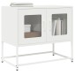 ντουλάπι τηλεόρασης vidaXL Λευκό 68x39x60,5cm από χάλυβα ψυχρής έλασης