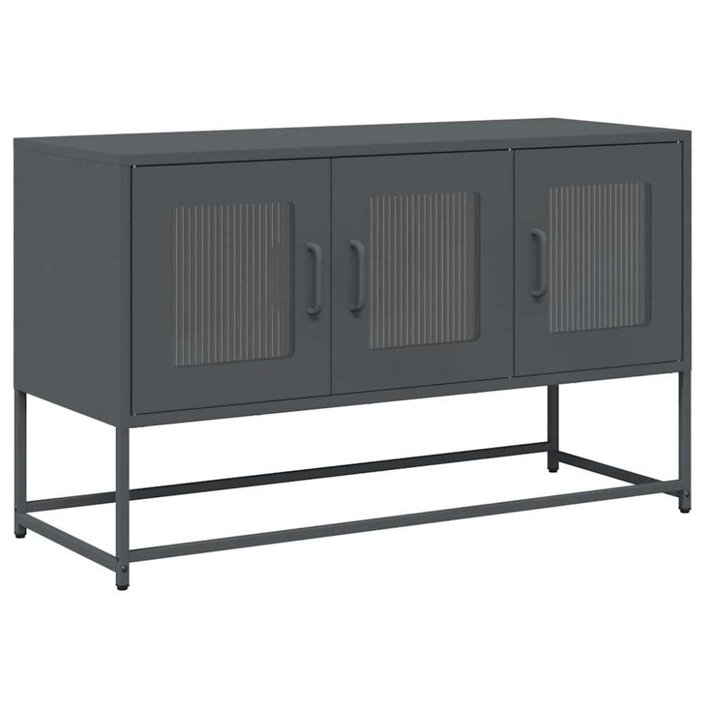 ντουλάπι τηλεόρασης vidaXL Ανθρακί 100,5x39x60,5 cm