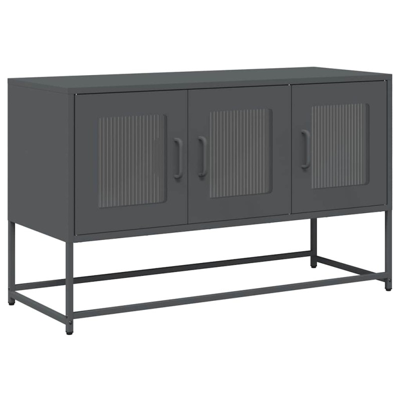 ντουλάπι τηλεόρασης vidaXL Ανθρακί 100,5x39x60,5 cm