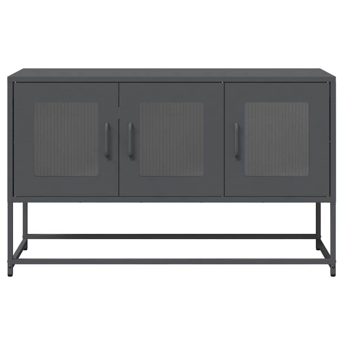 ντουλάπι τηλεόρασης vidaXL Ανθρακί 100,5x39x60,5 cm