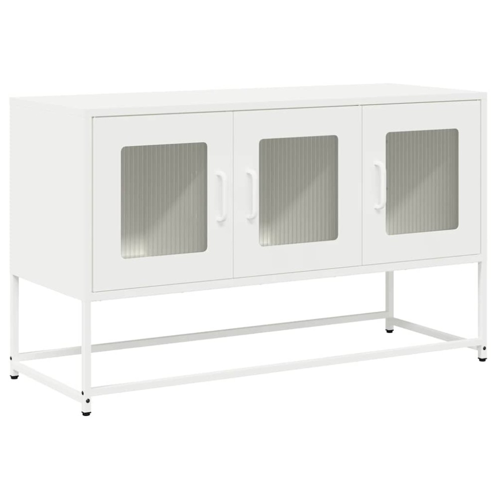 ντουλάπι τηλεόρασης vidaXL Λευκό 100,5x39x60,5 cm