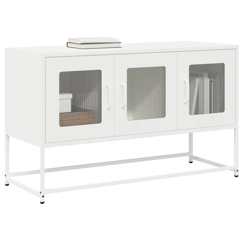 ντουλάπι τηλεόρασης vidaXL Λευκό 100,5x39x60,5 cm