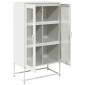 vidaXL Highboard Λευκό 68x39x123 cm Ατσάλι