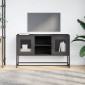 vidaXL Έπιπλο Τηλεόρασης Μαύρο 100,5x39x60,5 εκ. Ατσάλινο