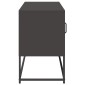 vidaXL Έπιπλο Τηλεόρασης Μαύρο 100,5x39x60,5 εκ. Ατσάλινο