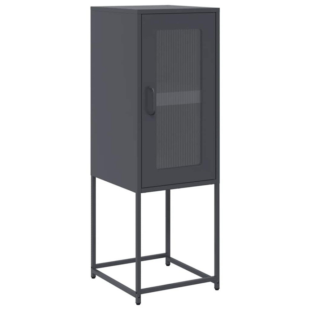 vidaXL Sideboard Ανθρακί 36x39x107 cm Ατσάλι ψυχρής έλασης