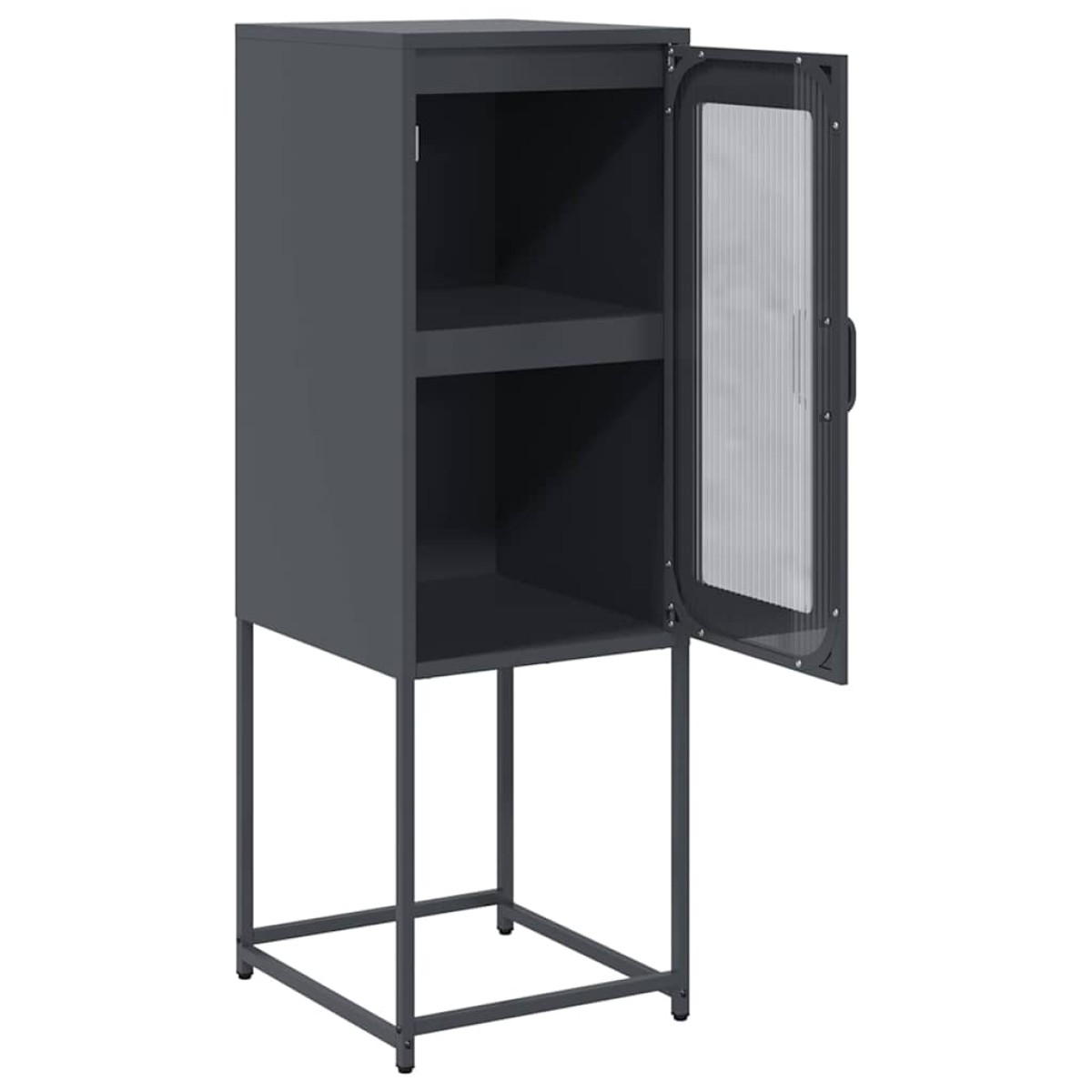 vidaXL Sideboard Ανθρακί 36x39x107 cm Ατσάλι ψυχρής έλασης