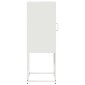 vidaXL Sideboard Λευκό 36x39x107 cm Ατσάλι ψυχρής έλασης