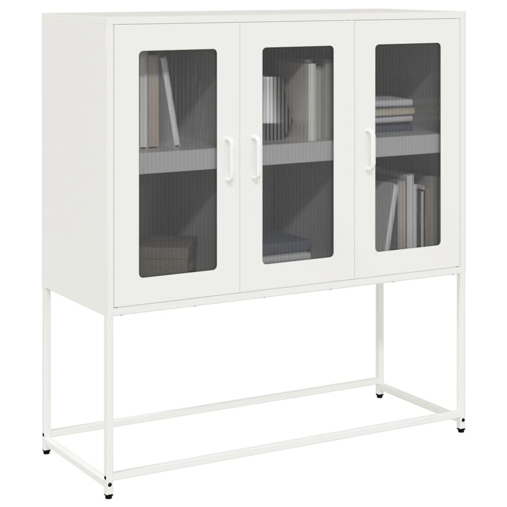 vidaXL Ντουλάπι Πράσινη Λαδί 100,5x39x107 εκ. από Χάλυβα Ψυχρής Έλασης