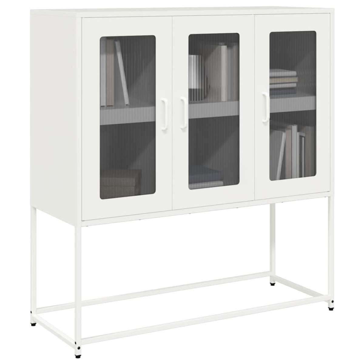 vidaXL Ντουλάπι Πράσινη Λαδί 100,5x39x107 εκ. από Χάλυβα Ψυχρής Έλασης