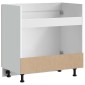 vidaXL Ντουλάπι βάσης νεροχύτη "Kalmar" Καφέ δρυς 80x46x81,5 cm