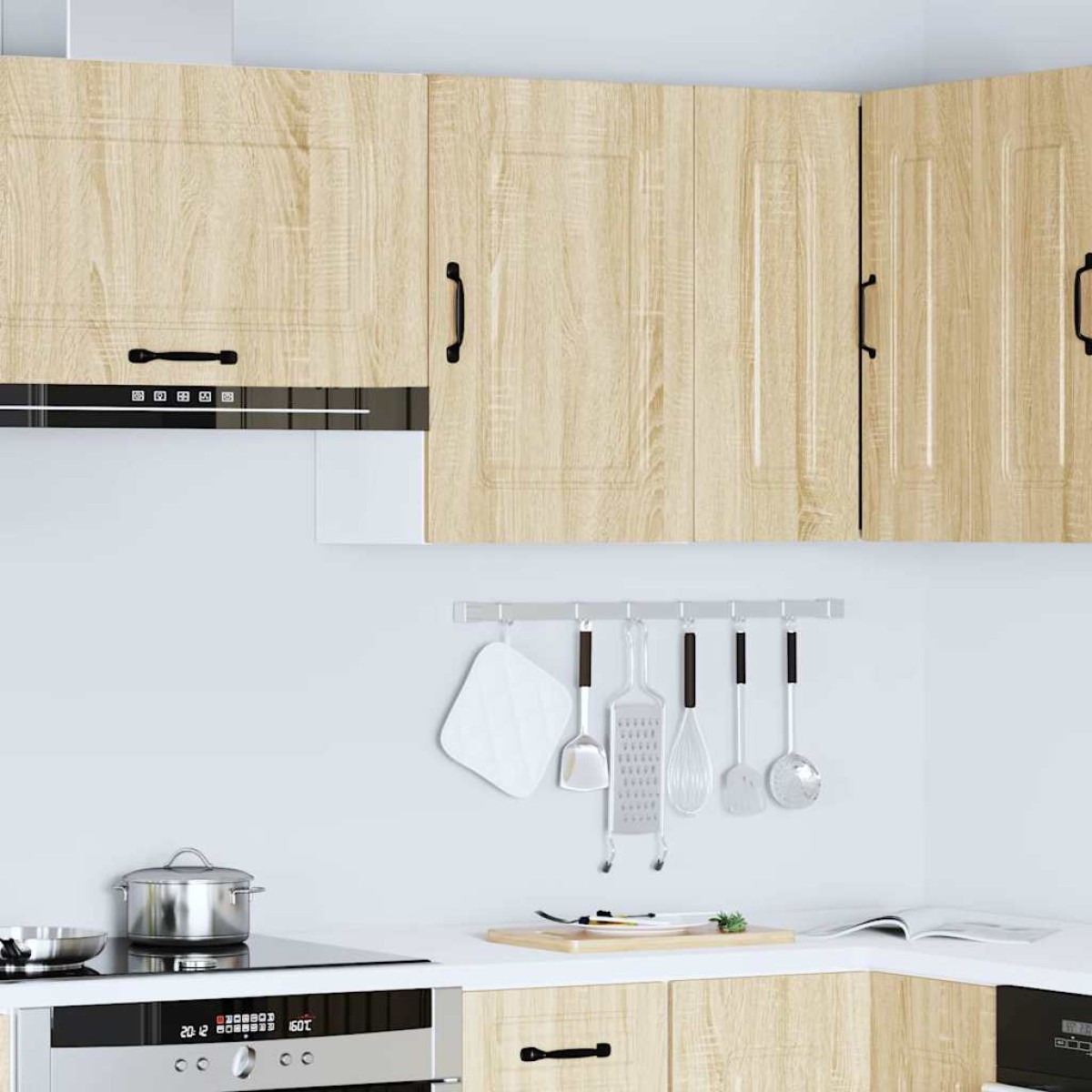 vidaXL ντουλάπι τοίχου κουζίνας "Kalmar" Sonoma Oak Engineered Wood